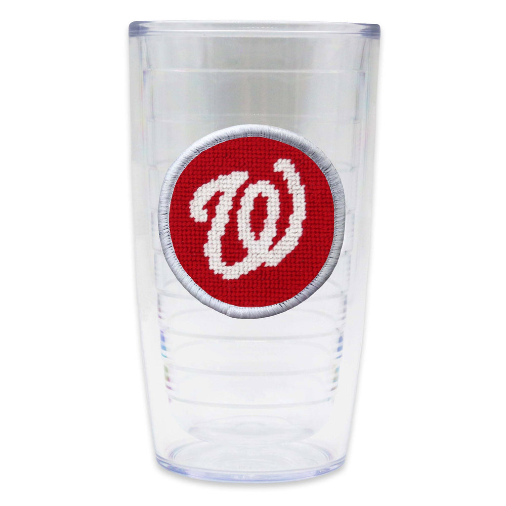 Smathers and Branson Washington Nationals Needlepoint Tervis Tumbler Red   