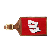 Smathers and Branson Wisconsin Needlepoint Luggage Tag 