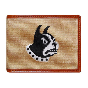 Smathers and Branson Wofford Needlepoint Bi-Fold Wallet 