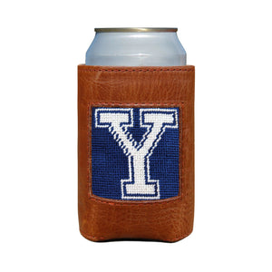 Smathers and Branson Yale Needlepoint Can Cooler   