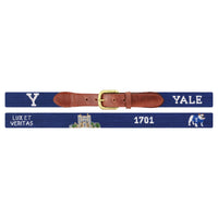 Smathers and Branson Yale Needlepoint Life Belt Laid Out 