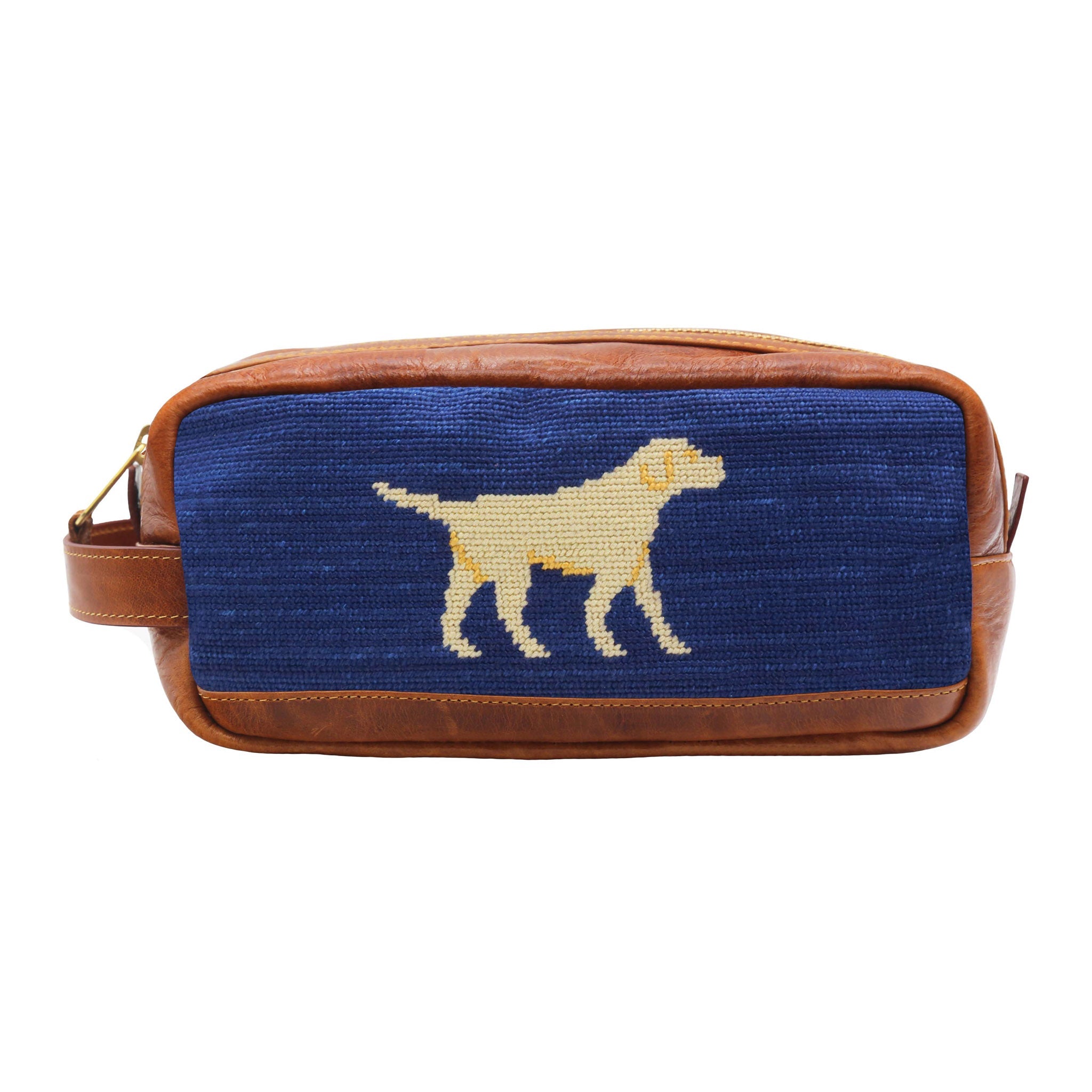 Yellow Lab Walking Toiletry Bag